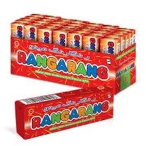 ویفرکرم دار کاراملی رنگارنگ مینو 14 گرمی